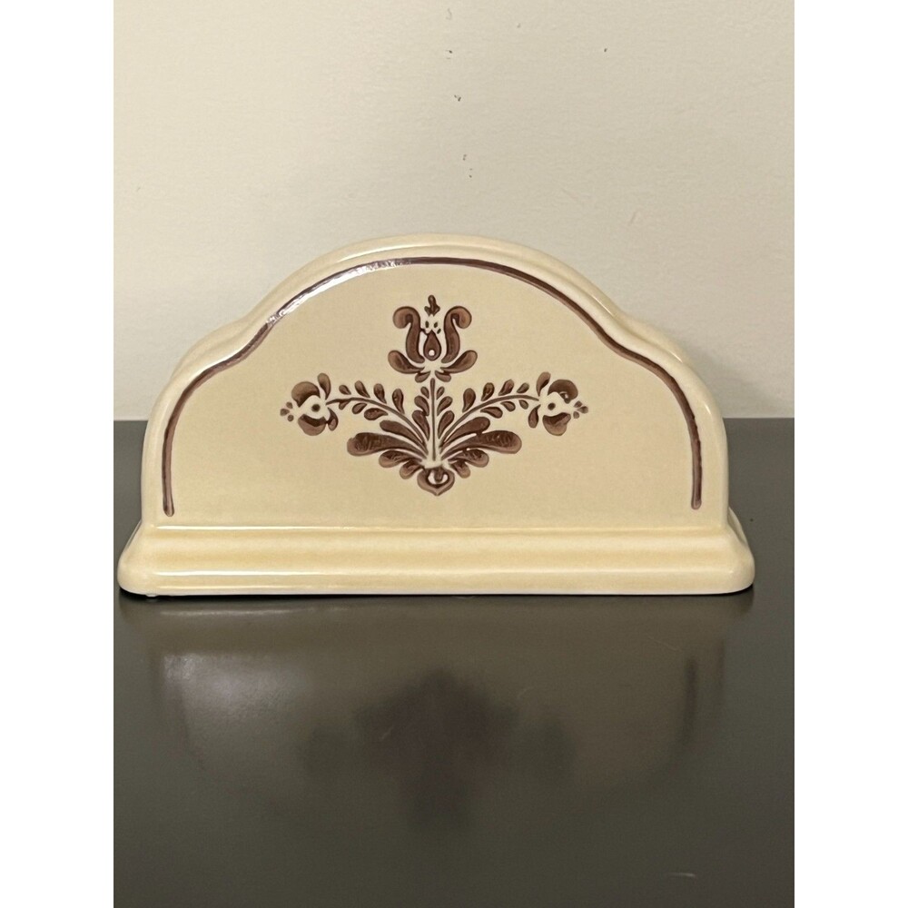 Vintage Pfaltzgraff Stoneware VILLAGE 1070 Napkin Holder